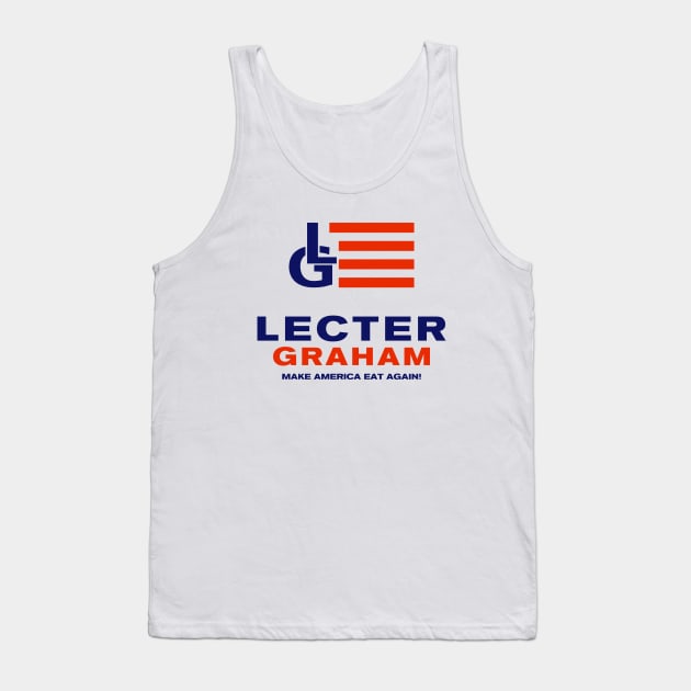 Make America Eat Again Tank Top by Electrovista